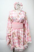 To Alice / 猫浴衣セット  ピンク S-25-11-24-006-LO-OP-HR-ZS
