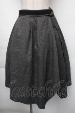 画像1: axes femme / チェックスカート  グレー S-25-11-24-060-AX-SK-AS-ZS (1)