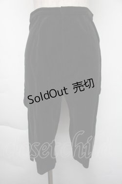 画像1: 【SALE】Jane Marple / ベロアパンツ M ブラック S-25-11-24-064-JM-PA-HR-ZT517