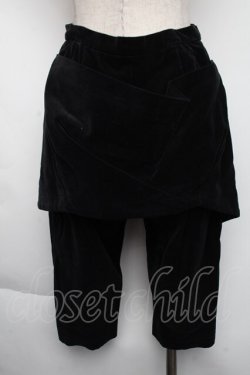 画像2: Jane Marple / ベロアパンツ M ブラック S-25-11-24-064-JM-PA-HR-ZS