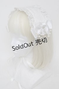 BABY,THE STARS SHINE BRIGHT / Pure Pearl bouquetヘッドドレス  白 S-25-11-24-002-BA-AC-AS-ZS