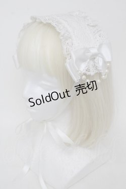 画像1: BABY,THE STARS SHINE BRIGHT / Pure Pearl bouquetヘッドドレス  白 S-25-11-24-002-BA-AC-AS-ZS