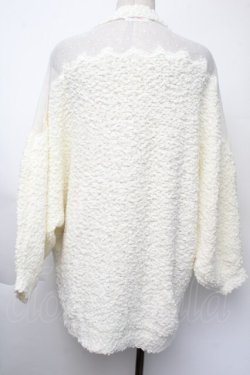 画像2: LIZ LISA / スカラップニットワンピース  オフ S-25-11-24-016-LO-OP-AS-ZS