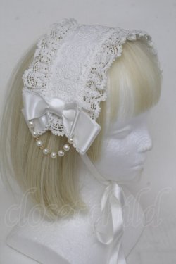 画像2: BABY,THE STARS SHINE BRIGHT / Pure Pearl bouquetヘッドドレス  白 S-25-11-24-002-BA-AC-AS-ZS