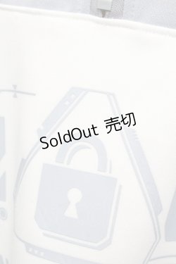 画像3: NOEMIE / シルバー切替ジャージパーカー  白ｘサックス S-25-11-24-020-LO-TO-HR-ZS