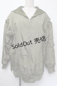 CuLLt / セーラーブルゾン  カーキ S-25-11-24-021-PU-JA-HR-ZS