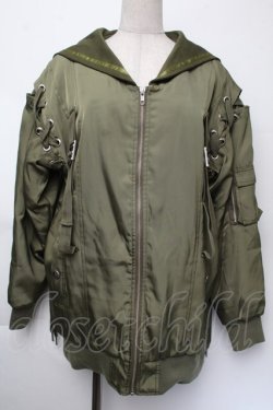 画像1: CuLLt / セーラーブルゾン  カーキ S-25-11-24-021-PU-JA-HR-ZS