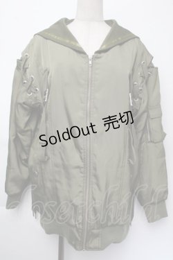 画像1: CuLLt / セーラーブルゾン  カーキ S-25-11-24-021-PU-JA-HR-ZS