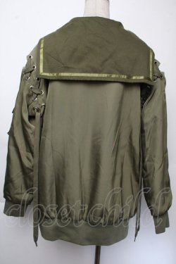画像2: CuLLt / セーラーブルゾン  カーキ S-25-11-24-021-PU-JA-HR-ZS