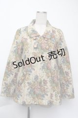 axes femme / ゴブランダブルボタンジャケット  ベージュ S-25-11-24-022-AX-JA-HR-ZS