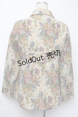 画像2: axes femme / ゴブランダブルボタンジャケット  ベージュ S-25-11-24-022-AX-JA-HR-ZS