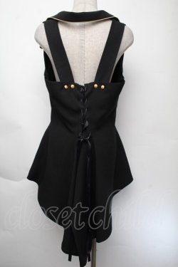 画像2: metamorphose / Gabriel ロング燕尾ベスト 2 黒 S-25-11-24-025-ME-JA-HR-ZS