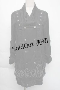 ALGONQUINS / ダブルボタンジャケット  ブラック S-25-11-24-028-AL-JA-HR-ZS