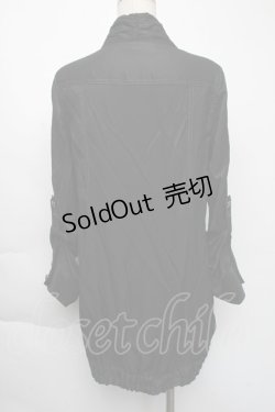 画像2: ALGONQUINS / ダブルボタンジャケット  ブラック S-25-11-24-028-AL-JA-HR-ZS