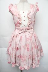 LIZ LISA / パラソル柄ワンピース  ピンク S-25-11-24-036-LO-OP-HR-ZS