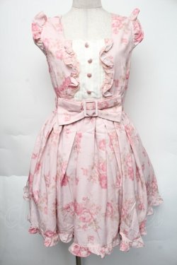 画像1: LIZ LISA / パラソル柄ワンピース  ピンク S-25-11-24-036-LO-OP-HR-ZS