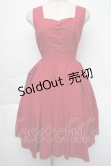 SOUL FAITH / ジャンパースカート  赤 S-25-11-24-038-LO-OP-HR-ZS