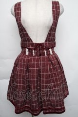 LIZ LISA / ツイードスカート  ワイン S-25-11-24-040-LO-SK-AS-ZS