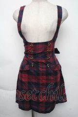 TRALALA / チェックワンピース  赤ｘ紺 S-25-11-24-041-LO-OP-AS-ZS