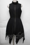 BPN / ノースリーブイレヘムワンピース M ブラック S-25-11-24-043-GO-OP-HR-ZS