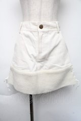 LIZ LISA / 裾ボアスカート  白 S-25-11-24-046-LO-SK-AS-ZS