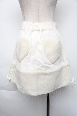 画像2: LIZ LISA / 裾ボアスカート  白 S-25-11-24-046-LO-SK-AS-ZS