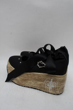 画像3: Night Rose / ドールなお嬢様のロッキンホースシューズ 38 黒 S-25-11-26-006-LO-SH-HR-ZS