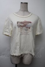 画像1: 【SALE】F i.n.t / ピクニックフォトプリントTシャツ  アイボリー S-25-11-26-009-CA-TS-HR-ZT520 (1)