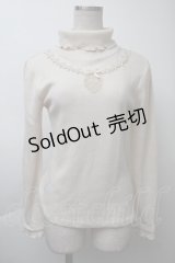 axes femme / リブニットプルオーバー  オフ S-25-11-26-012-AX-TO-AS-ZS