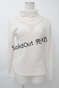 axes femme / リブニットプルオーバー  オフ S-25-11-26-012-AX-TO-AS-ZS