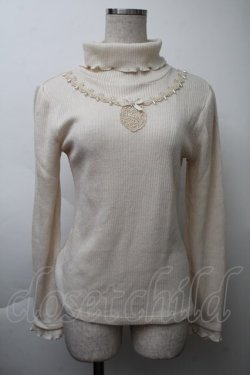 画像1: axes femme / リブニットプルオーバー  オフ S-25-11-26-012-AX-TO-AS-ZS