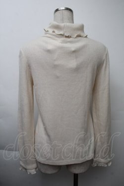 画像2: axes femme / リブニットプルオーバー  オフ S-25-11-26-012-AX-TO-AS-ZS