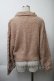 画像2: F&A / ボウタイ付きケーブルニットプルオーバー  ベージュ S-25-11-26-022-LO-TO-HR-ZS (2)
