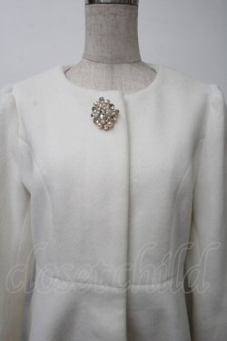 画像3: evelyn / ビジューコート  白 S-25-11-26-026-LO-CO-AS-ZS