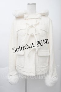 LIZ LISA / ファー付きショートダッフルコート  キナリ S-25-11-26-028-LO-CO-HR-ZS