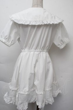 画像2: merry jenny / リボンフレアミニワンピース  白 S-25-11-26-032-LO-OP-HR-ZS