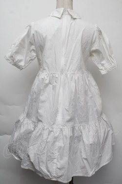 画像2: merry jenny / チャイナティアードミニワンピース  白 S-25-11-26-033-LO-OP-HR-ZS