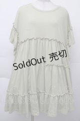 merry jenny / 半袖ワンピース  グリーン S-25-11-26-035-LO-OP-HR-ZS