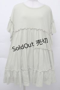 merry jenny / 半袖ワンピース  グリーン S-25-11-26-035-LO-OP-HR-ZS