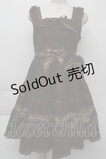 BABY Waffle♡Cottonティアードジャンパースカート 黒 BABY,THE STARS SHINE BRIGHT / Waffle Cottonティアードジャンパー