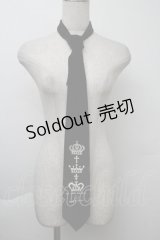 Jane Marple / ネクタイ  黒 S-25-11-26-005-JM-ZA-AS-ZS