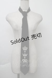 Jane Marple / ネクタイ  黒 S-25-11-26-005-JM-ZA-AS-ZS