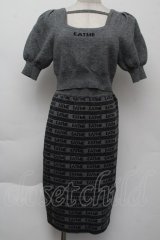 EATME / ニットセットアップ  グレー S-25-11-26-043-LO-OP-AS-ZS