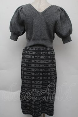 画像2: EATME / ニットセットアップ  グレー S-25-11-26-043-LO-OP-AS-ZS