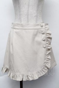 MILK / Wrap レザーキュロット  ベージュ S-25-11-26-045-ML-PA-HR-ZS