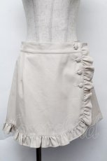 画像1: MILK / Wrap レザーキュロット  ベージュS-25-11-26-045-ML-PA-HR-ZT588 (1)