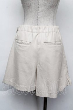 画像2: MILK / Wrap レザーキュロット  ベージュ S-25-11-26-045-ML-PA-HR-ZS