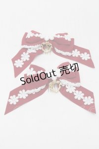 BABY,THE STARS SHINE BRIGHT / マーガレットのpresageリボンコーム  赤 S-25-11-28-006-BA-AC-AS-ZS