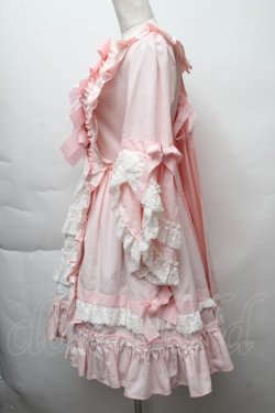 画像3: BABY,THE STARS SHINE BRIGHT / ローブ・ア・ラ・フランセーズワンピース&ヘッドドレスセット  ピンク S-25-11-28-049-BA-ZA-AS-ZS