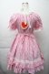 画像2: BABY,THE STARS SHINE BRIGHT / ミラベル〜Rosy Memory〜 ワンピース  ピンク S-25-11-28-051-BA-OP-AS-ZS (2)